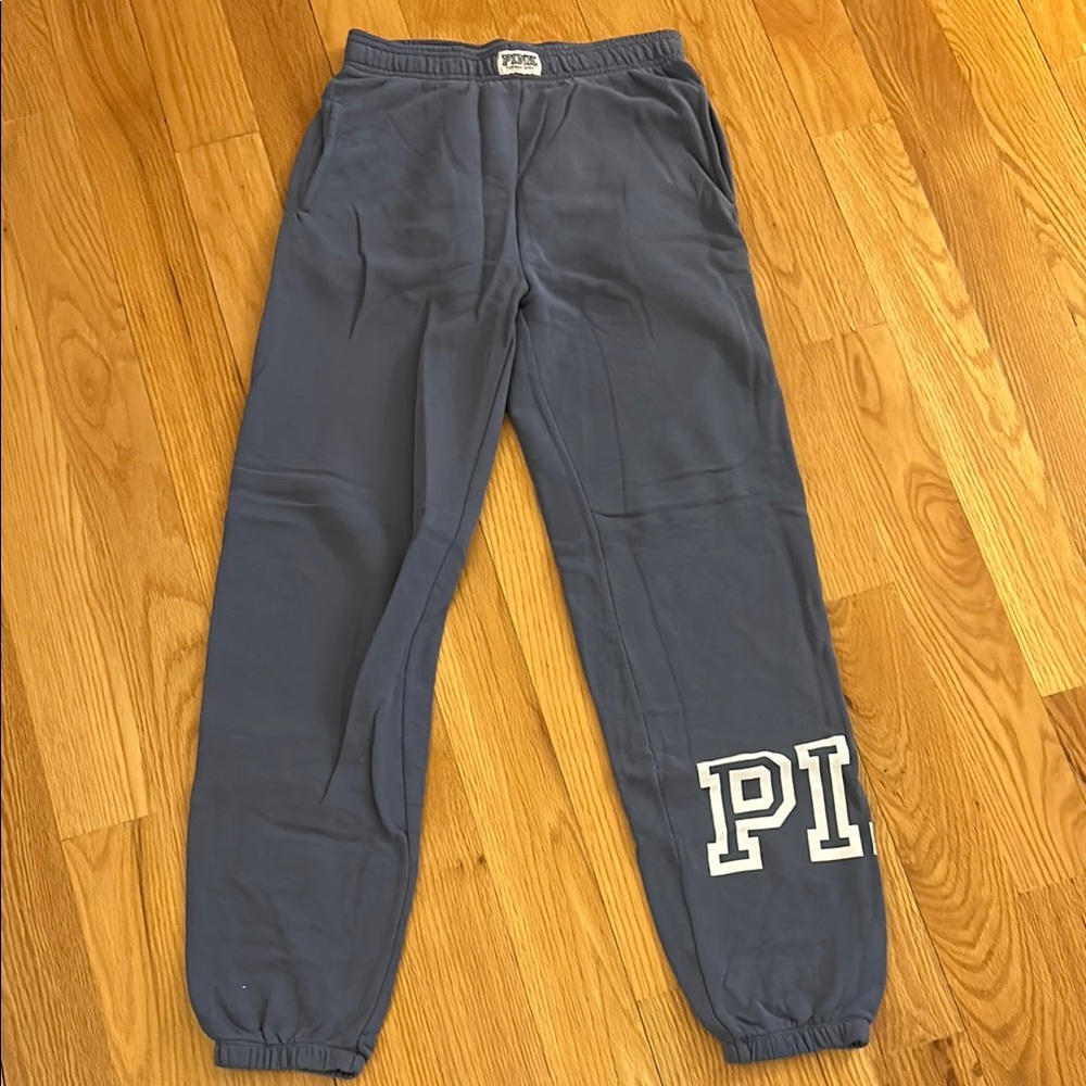 PINK Sweatpants with White Logo